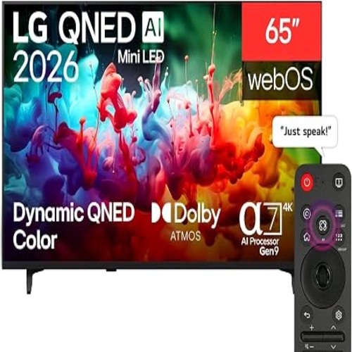 LG QNED AI Mini LED QNED72 4K 65-Inch Smart TV