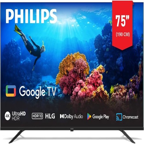 PHILIPS 75 INCH (190 CM) 4K UHD SMART GOOGLE TV